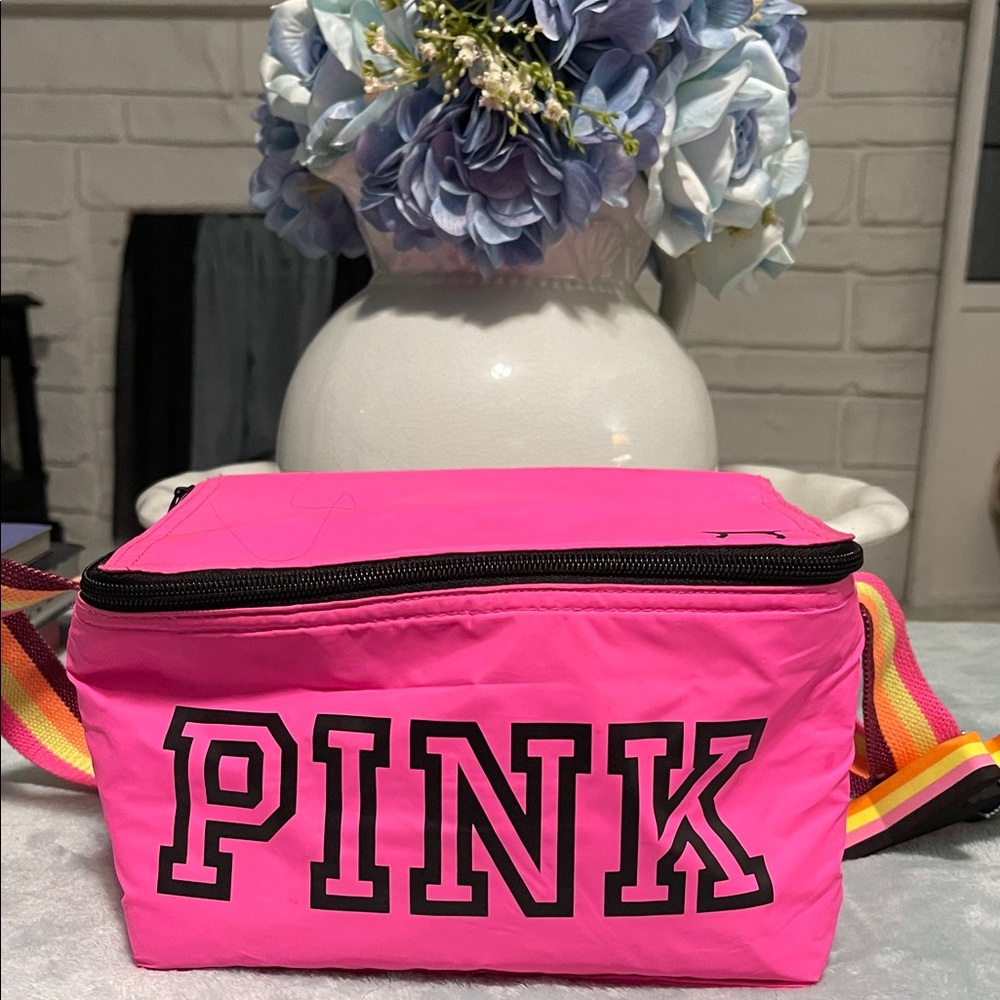 Vibrant Pink Crossbody Cooler Bag by PINK Victoria's Secret